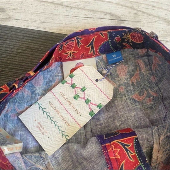 Farm Rio Floral Printed Shorts - Picture 6 of 7